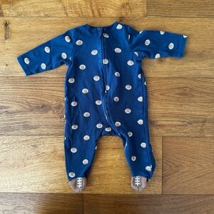 Little Me // Football Onsie // 6 Month
